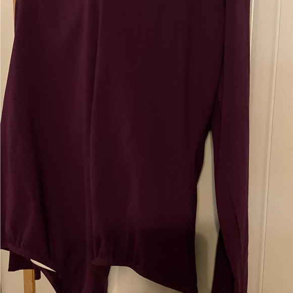 DuJour Burgundy Bodysuit Sz 1X VGUC 😊😊 - Picture 3 of 8